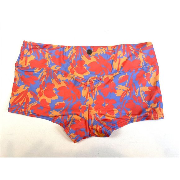 Prana Datum Bottoms Morning Glory Bloom Women’s Swim Shorts Medium - Picture 3 of 6